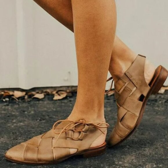 Free People Destino Leather Flats - Picture 7 of 7